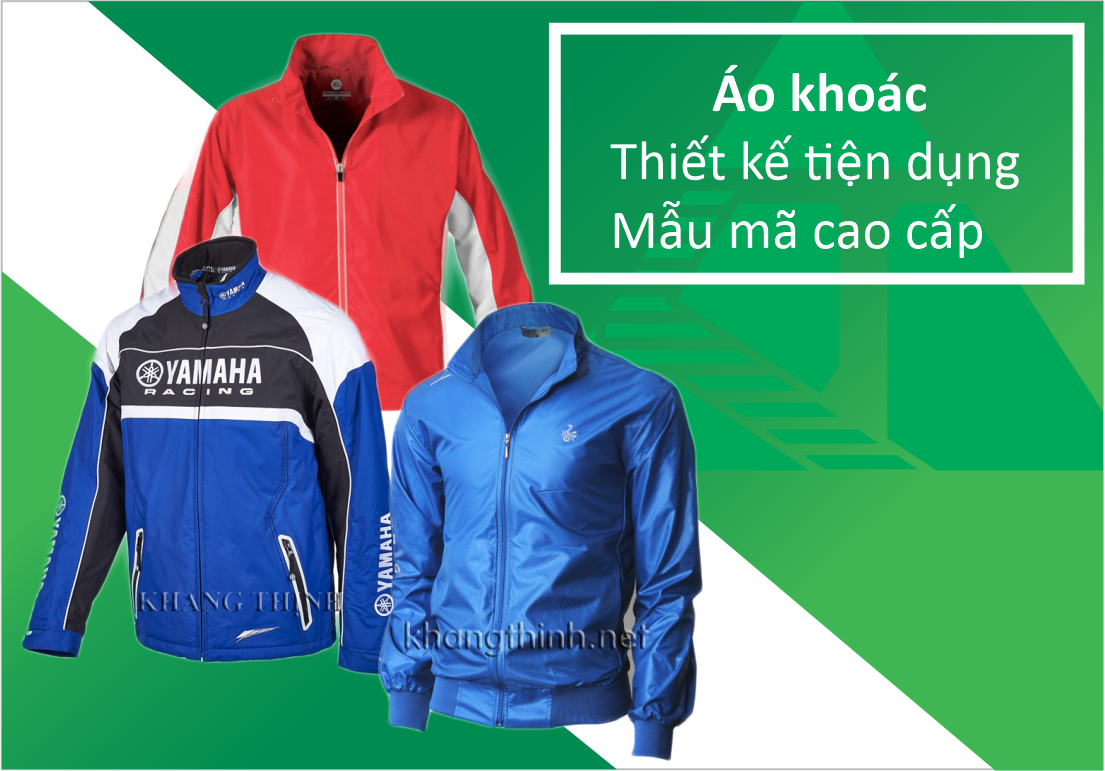 TOP NHỮNG MẪU ÁO KHOÁC PHỔ BIẾN NHẤT HIỆN NAY