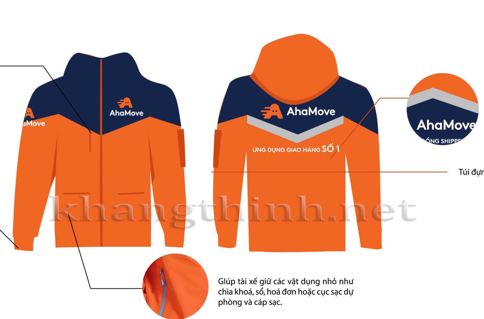 TƯ VẤN ĐẶT MAY ÁO KHOÁC TẠI XƯỞNG MAY ÁO GIÓ KHANG THỊNH