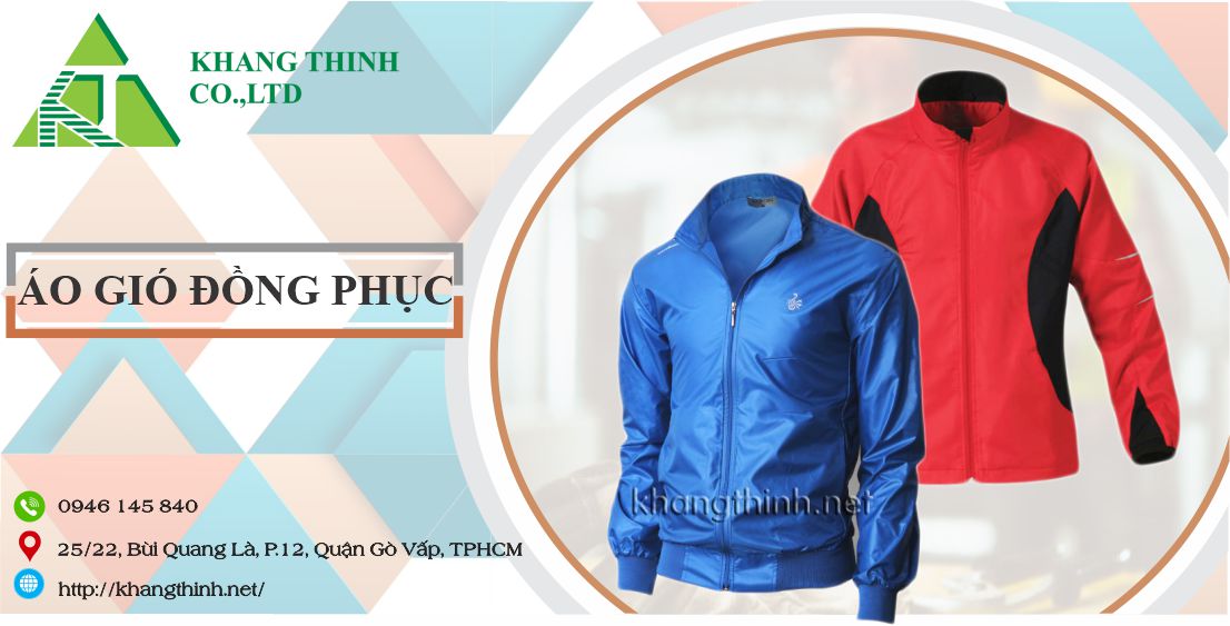 ĐẶT MAY ÁO KHOÁC GIÓ LÀM QUÀ TẶNG CHO NHÂN VIÊN CÔNG TY